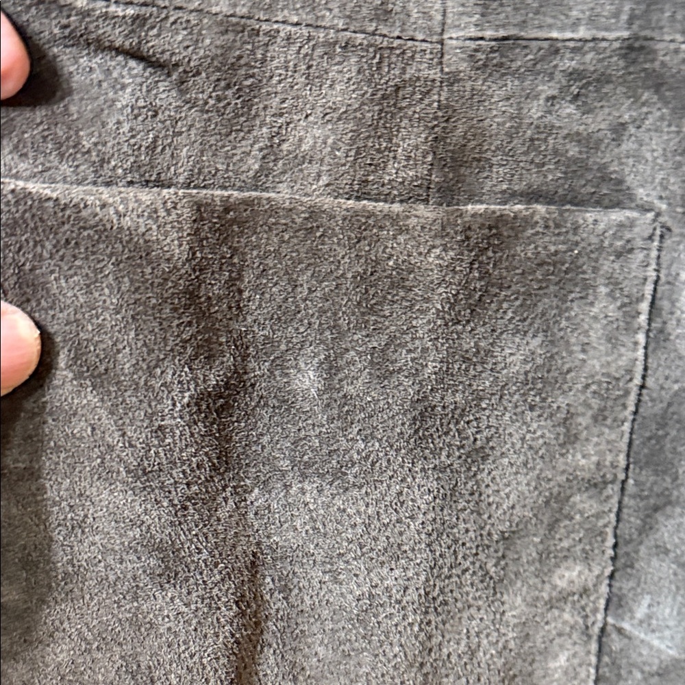 Style & Co. Brown Suede Blazer - Picture 4 of 7